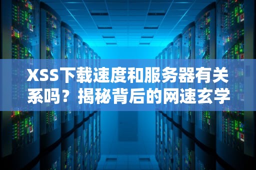 XSS下载速度和服务器有关系吗？揭秘背后的网速玄学！
