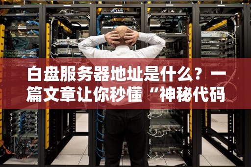 白盘服务器地址是什么？一篇文章让你秒懂“神秘代码”的真相！