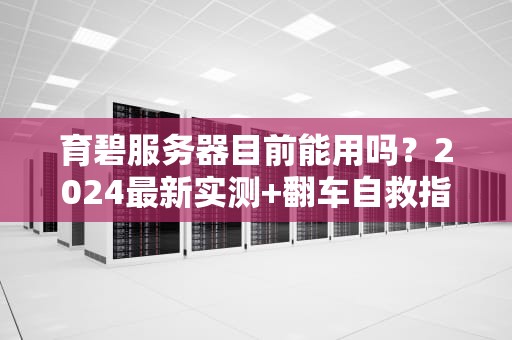 育碧服务器目前能用吗？2024最新实测+翻车自救指南（附专业测评）