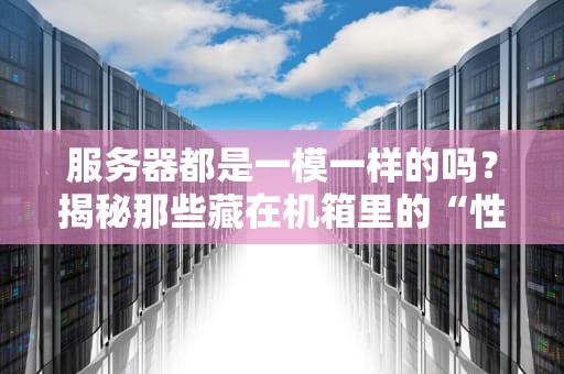 服务器都是一模一样的吗？揭秘那些藏在机箱里的“性格差异”