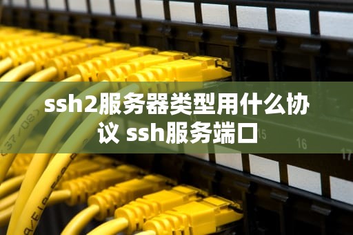 ssh2服务器类型用什么协议 ssh服务端口