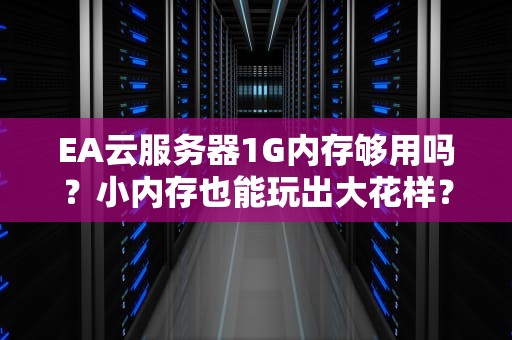 EA云服务器1G内存够用吗？小内存也能玩出大花样？