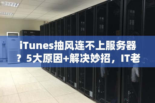 iTunes抽风连不上服务器？5大原因+解决妙招，IT老司机带你飙车！