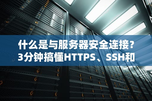 什么是与服务器安全连接？3分钟搞懂HTTPS、SSH和VPN的加密防弹衣！
