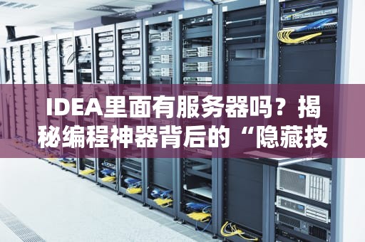 IDEA里面有服务器吗？揭秘编程神器背后的“隐藏技能”