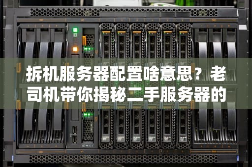 拆机服务器配置啥意思？老司机带你揭秘二手服务器的“五脏六腑”！