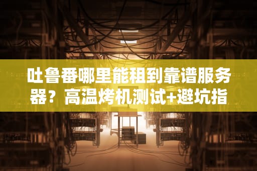 吐鲁番哪里能租到靠谱服务器？高温烤机测试+避坑指南（附本地IDC探店）