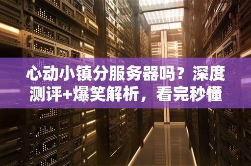 心动小镇分服务器吗？深度测评+爆笑解析，看完秒懂！