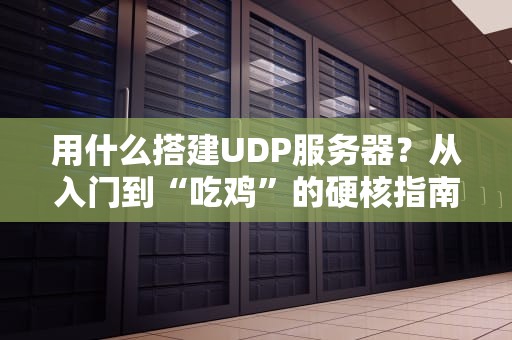 用什么搭建UDP服务器？从入门到“吃鸡”的硬核指南！