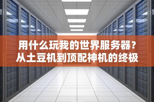 用什么玩我的世界服务器？从土豆机到顶配神机的终极指南！