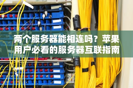 两个服务器能相连吗？苹果用户必看的服务器互联指南！