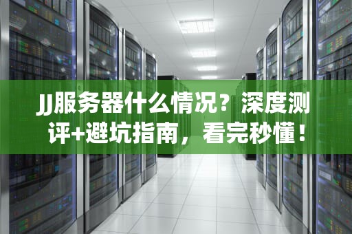 JJ服务器什么情况？深度测评+避坑指南，看完秒懂！