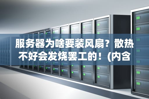 服务器为啥要装风扇？散热不好会发烧罢工的！(内含专业拆解)