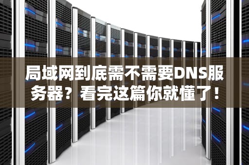 局域网到底需不需要DNS服务器？看完这篇你就懂了！