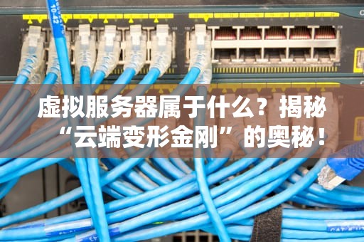 虚拟服务器属于什么？揭秘“云端变形金刚”的奥秘！