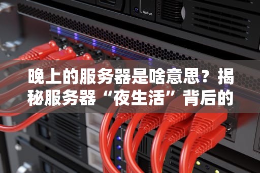晚上的服务器是啥意思？揭秘服务器“夜生活”背后的技术玄机！