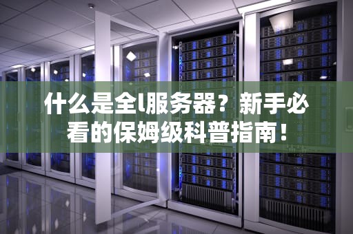 什么是全l服务器？新手必看的保姆级科普指南！