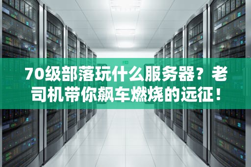 70级部落玩什么服务器？老司机带你飙车燃烧的远征！