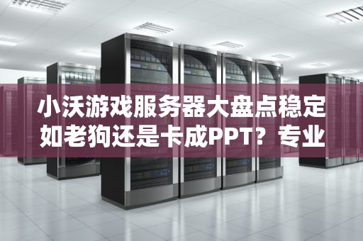 小沃游戏服务器大盘点稳定如老狗还是卡成PPT？专业测评+避坑指南！