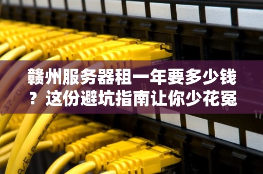 赣州服务器租一年要多少钱？这份避坑指南让你少花冤枉钱！
