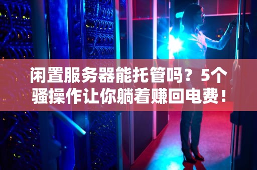 闲置服务器能托管吗？5个骚操作让你躺着赚回电费！