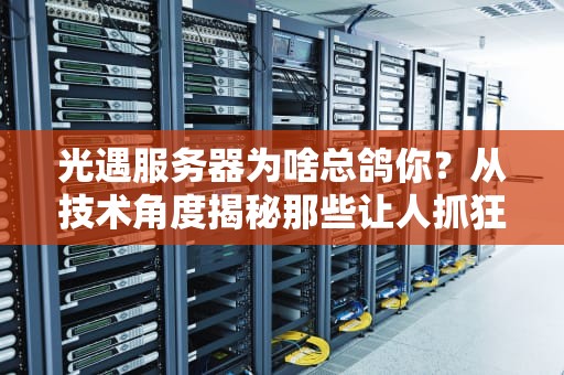 光遇服务器为啥总鸽你？从技术角度揭秘那些让人抓狂的掉线瞬间！