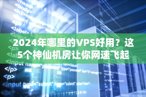 2024年哪里的VPS好用？这5个神仙机房让你网速飞起！