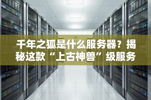 千年之狐是什么服务器？揭秘这款“上古神兽”级服务器的硬核实力！