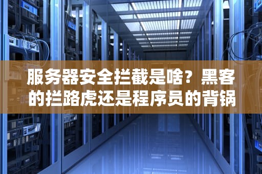 服务器安全拦截是啥？黑客的拦路虎还是程序员的背锅侠？