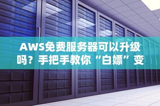 AWS免费服务器可以升级吗？手把手教你“白嫖”变“高富帅”！