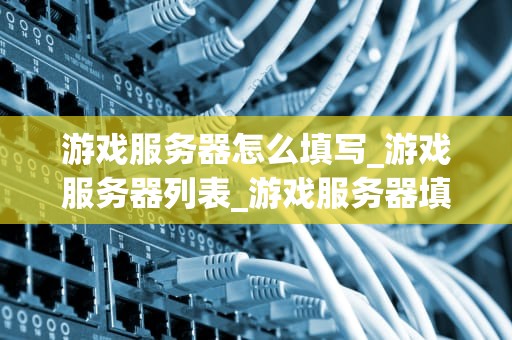 游戏服务器怎么填写_游戏服务器列表_游戏服务器填写指南
