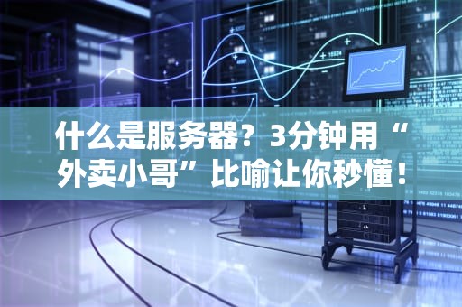 什么是服务器？3分钟用“外卖小哥”比喻让你秒懂！