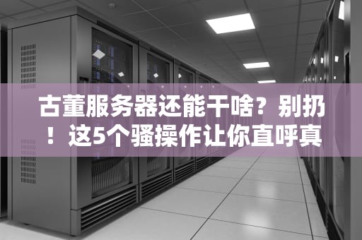 古董服务器还能干啥？别扔！这5个骚操作让你直呼真香！