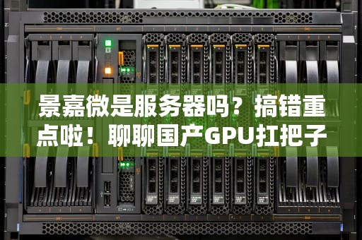 景嘉微是服务器吗？搞错重点啦！聊聊国产GPU扛把子的真实身份