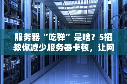 服务器“吃弹”是啥？5招教你减少服务器卡顿，让网站飞起来！