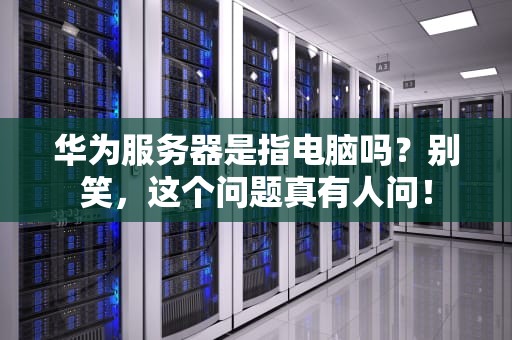 华为服务器是指电脑吗？别笑，这个问题真有人问！