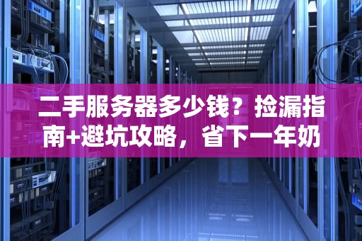 二手服务器多少钱？捡漏指南+避坑攻略，省下一年奶茶钱！