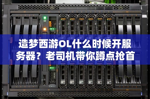 造梦西游OL什么时候开服务器？老司机带你蹲点抢首发！（附开服玄学指南）