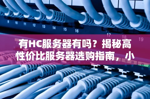有HC服务器有吗？揭秘高性价比服务器选购指南，小白也能变大神！