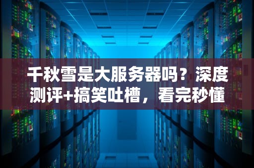 千秋雪是大服务器吗？深度测评+搞笑吐槽，看完秒懂！