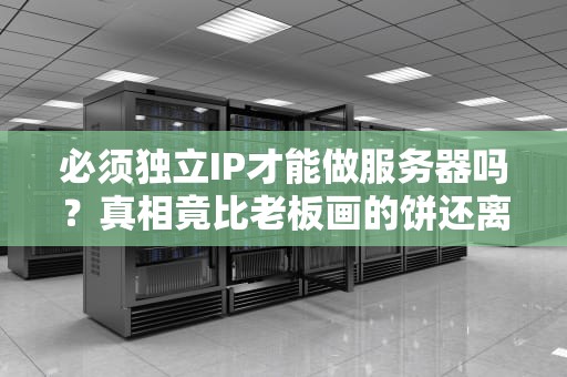 必须独立IP才能做服务器吗？真相竟比老板画的饼还离谱！