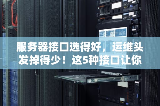服务器接口选得好，运维头发掉得少！这5种接口让你笑对996