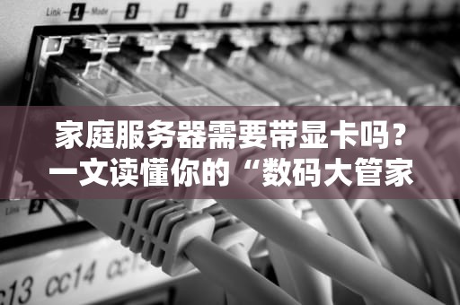 家庭服务器需要带显卡吗？一文读懂你的“数码大管家”该不该有张“独立显卡”