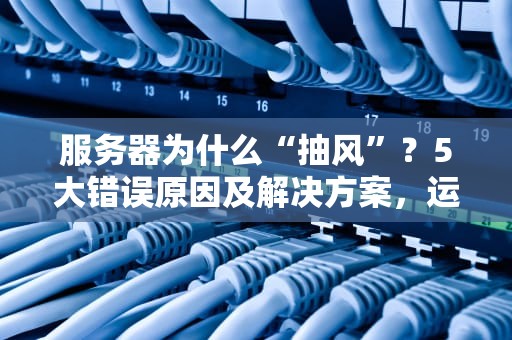 服务器为什么“抽风”？5大错误原因及解决方案，运维老司机也翻车！