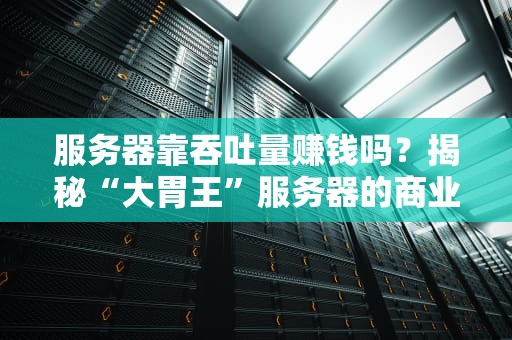 服务器靠吞吐量赚钱吗？揭秘“大胃王”服务器的商业逻辑