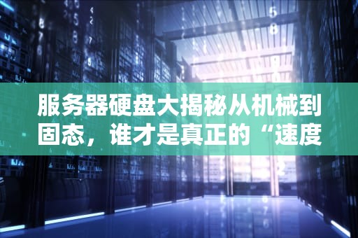 服务器硬盘大揭秘从机械到固态，谁才是真正的“速度与激情”？