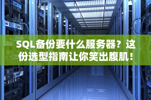SQL备份要什么服务器？这份选型指南让你笑出腹肌！
