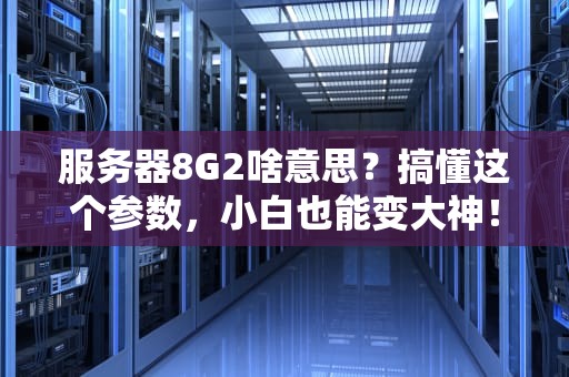 服务器8G2啥意思？搞懂这个参数，小白也能变大神！
