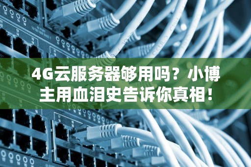 4G云服务器够用吗？小博主用血泪史告诉你真相！