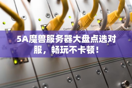 5A魔兽服务器大盘点选对服，畅玩不卡顿！